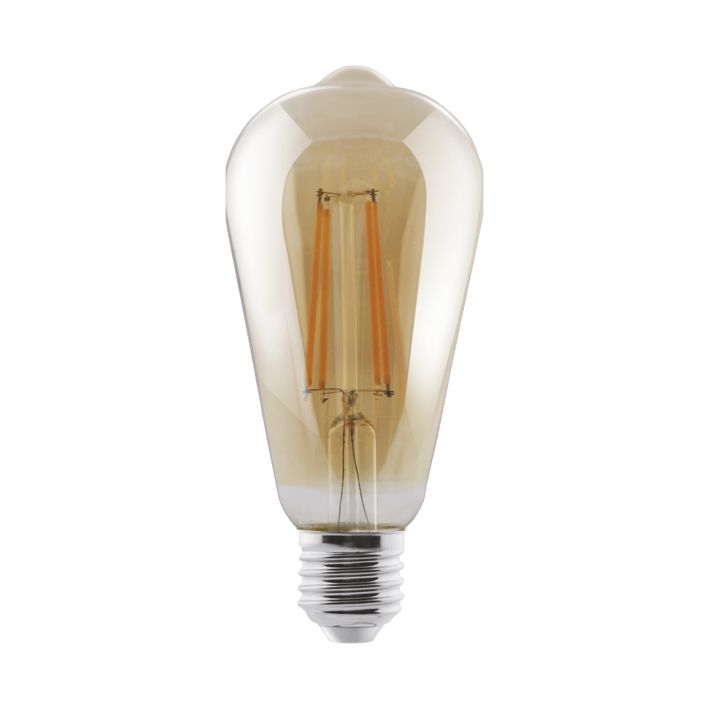 BOMBILLA DECORATIVA DE FILAMENTO ÁMBAR 4 WATTS